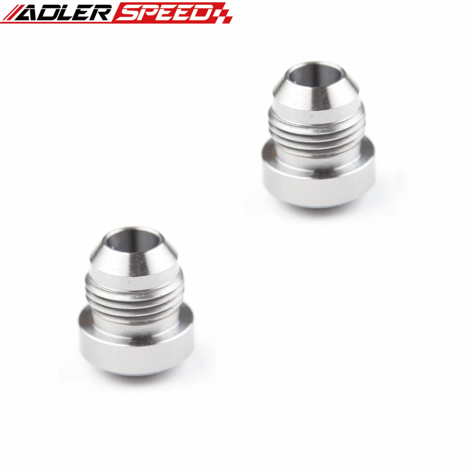 ADLERSPEED 2PCSAN4 AN6 AN8 AN10 AN12 Adattatore per attacco a saldare maschio in acciaio dolce