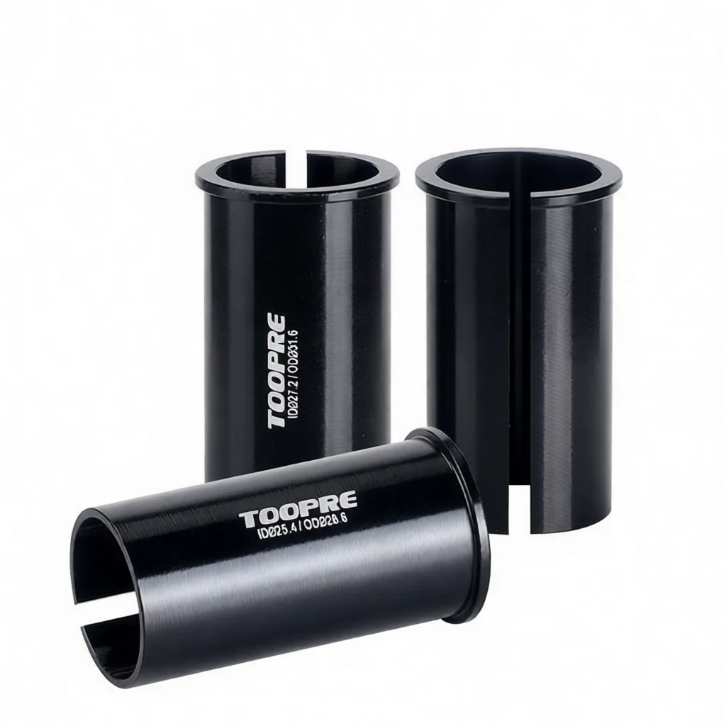 Bike Seatpost Shim Sleeve Adapter Aluminum Alloy Seat Tube Reducer For MTB Road Cycling Folding Frame Connector