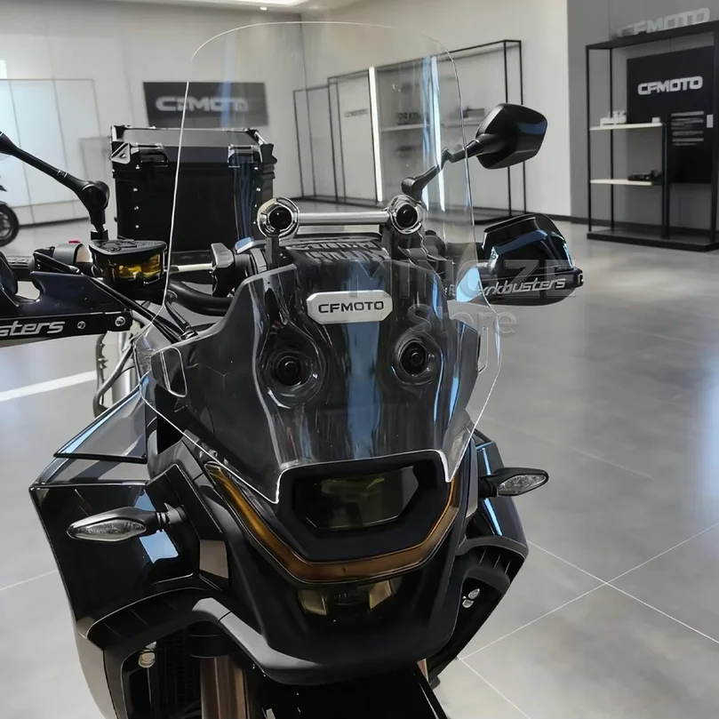 For CFMOTO CF450MT MT450 Windscreen Front Windscreen Windshield 450 MT Raised Windshield for cf moto 450MT Accessories