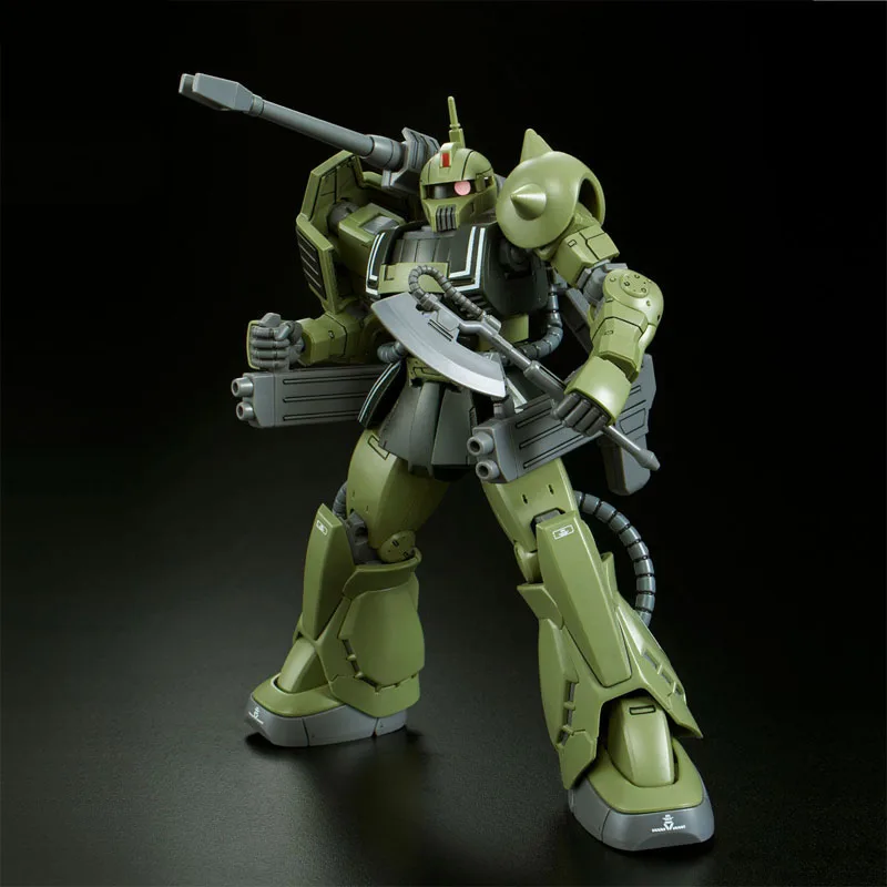 Bandai Echt HG Zaku Kanon MS-06K 1/144 Anime Action Figure Model Assemblage Speelgoed Collectible Model Ornamenten Cadeaus Voor kinderen