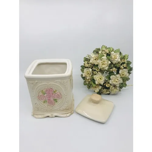 Acar Rose Series Porcelain Jar 1000 ml