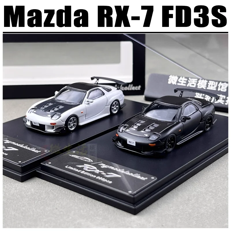 

MC 1/64 Mazda RX-7 FD3S RE Amemiya Alloy Toy Motor Vehicle Diecast Metal Model Gifts