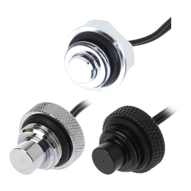 F3KE G1/4 Waterkoeling Plug RLECS G1/4 inch Duurzame Temperatuursensor Water Stop Afdichting Pluggen met 2-Pin voor