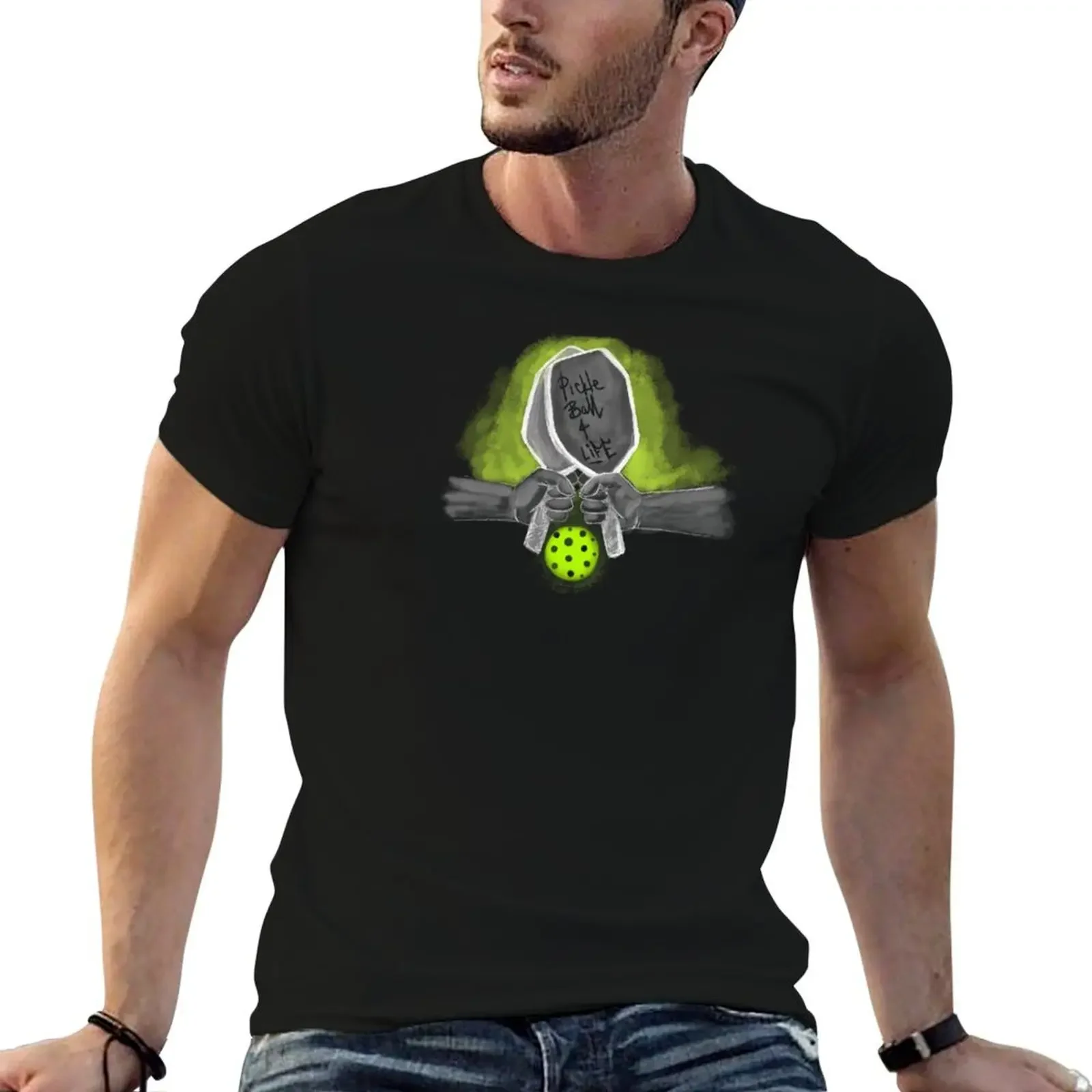 

Pickleball 4 life T-Shirt korean fashion tshirts personalised rapper graphic tees vintage anime shirt luxury clothes men