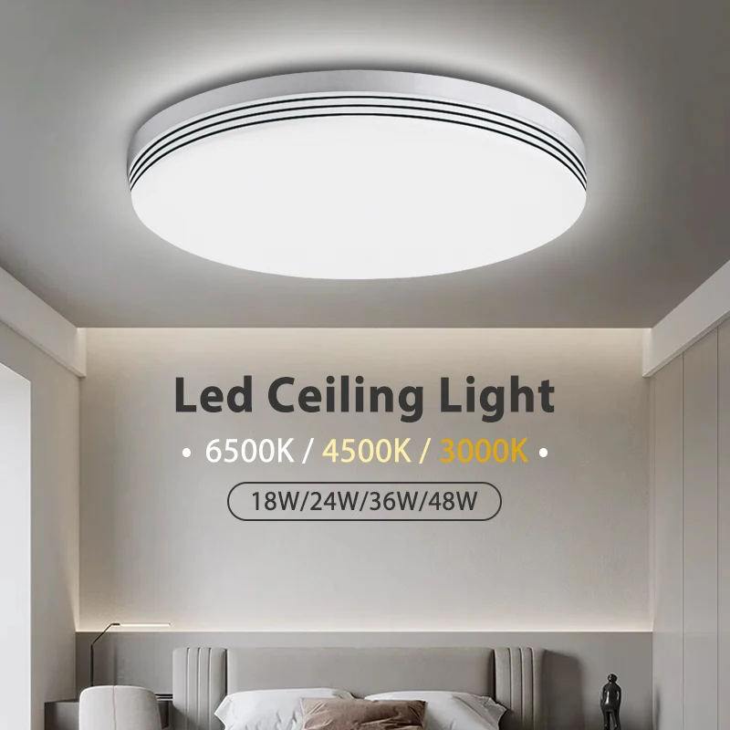 

Ultra-thin Round Ceiling Lamp LED Modern Lights 220V 110V Indoor Lighting Ceiling Chandelier for the Kitchen Bedroom Lamps