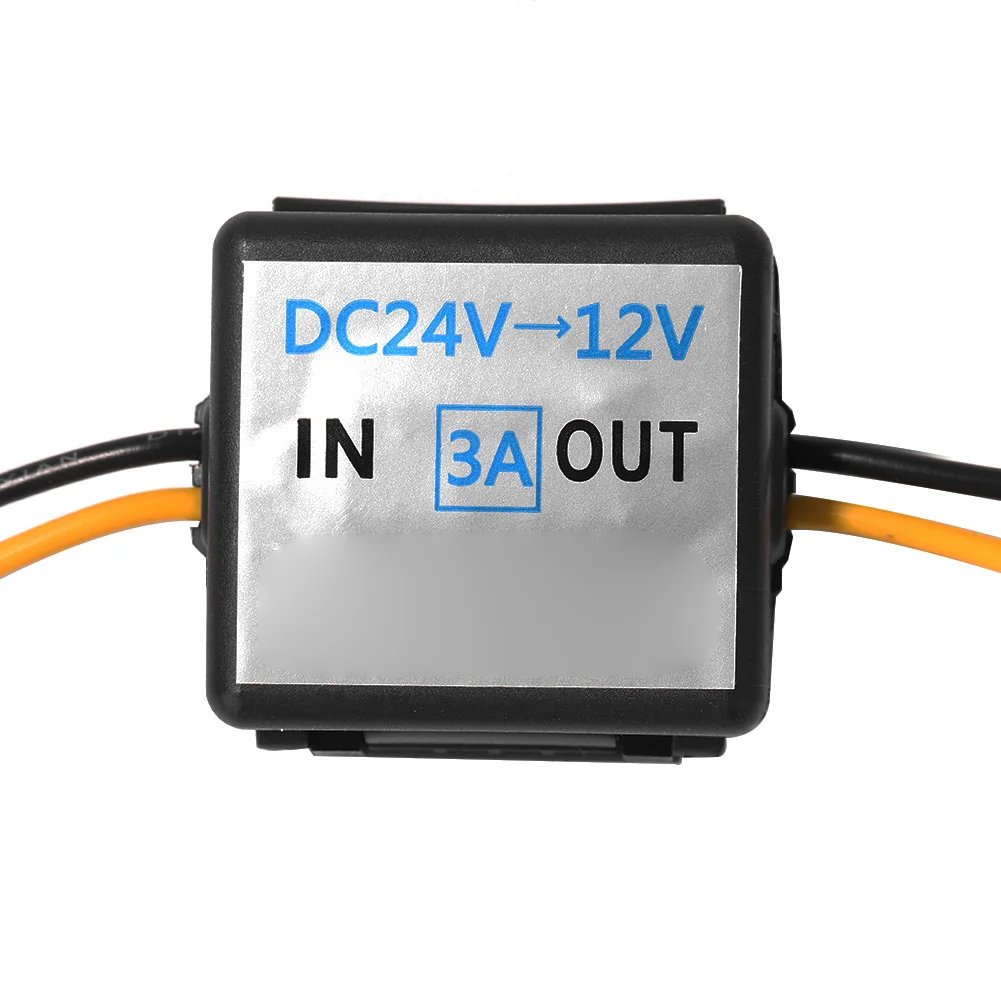 DC 24V To 12V 3A Car Power Converter Voltage Reducer DC DC Converter Voltage Regulator Voltage Transformer Module