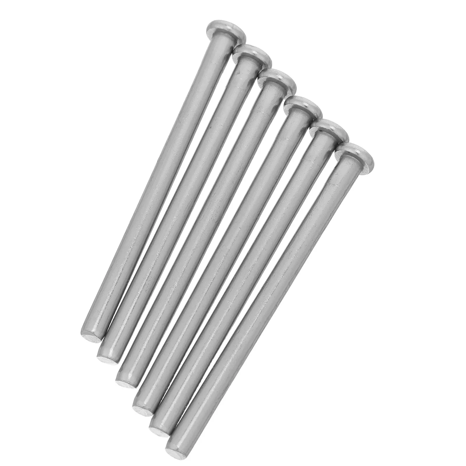 6PCS 3.6 Inch Stainless Steel Removable Hinge Pins for Interior Wooden Doors – Heavy-Duty Detachable Door Hinge Pins