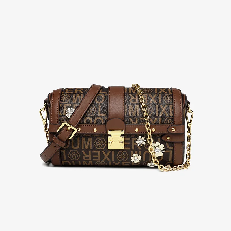 

Women's Shoulder Bag Genuine Leather Handbags Famous Designer Crossbody Bag Popular Classic Elegant Ladies Fashion