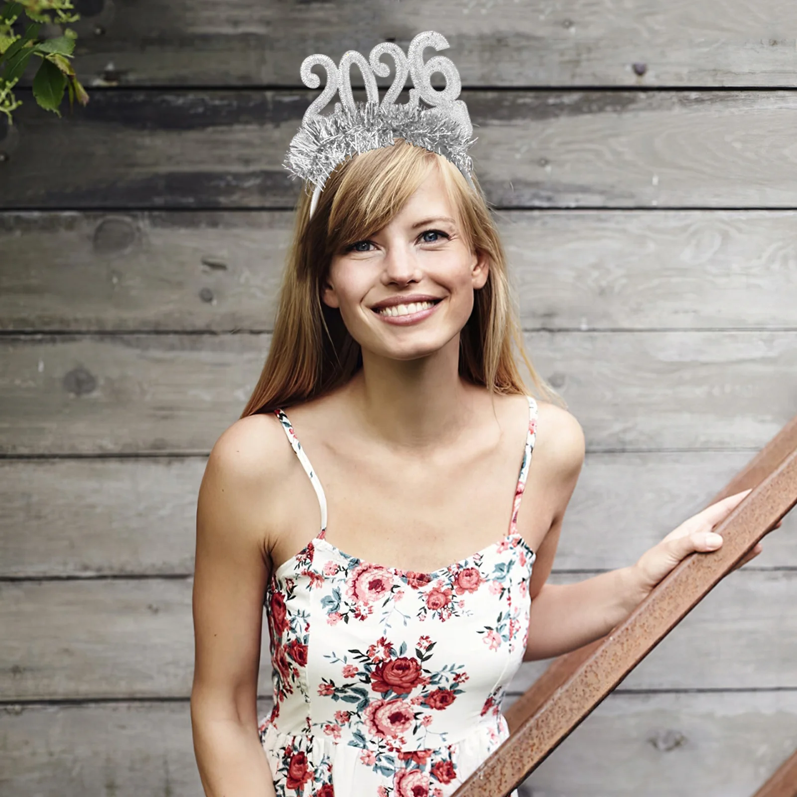 

4pcs 2026 New Year Tassel Headbands Sparkly Glitter Hair Hoops For Women Kids Festival Party Graduation Carnival Photo Booth