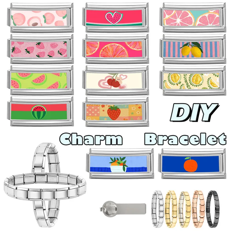 جديد جميل الحيوانات الأليفة القطط والكلاب وصلات سحرية إيطالية تناسب 9 مللي متر سوار الفولاذ المقاوم للصدأ النساء الرجال DIY بها بنفسك صنع المجوهرات #4