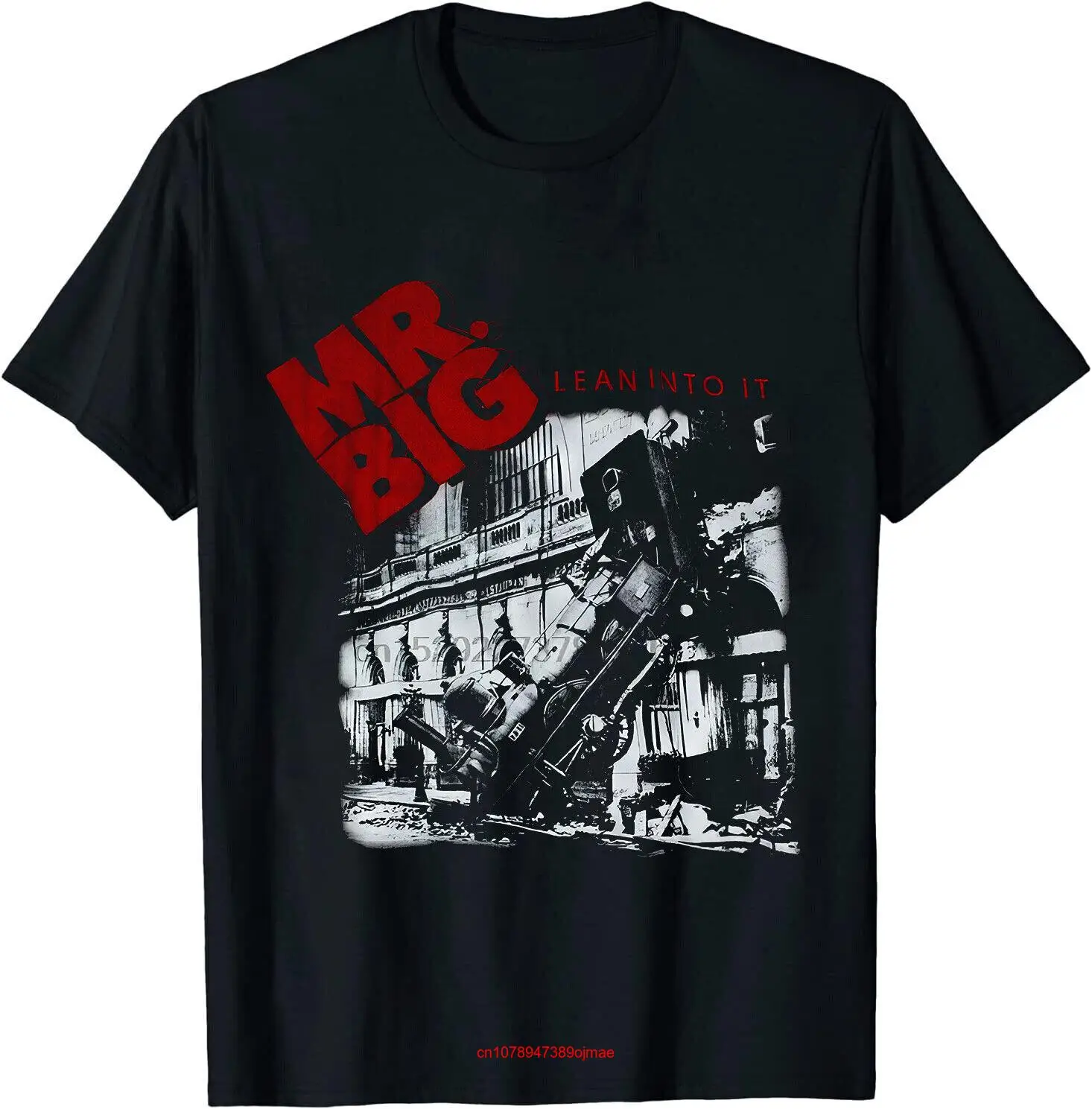 Футболка Mr Big Lean In It Hard Rock Band с длинным или коротким рукавом