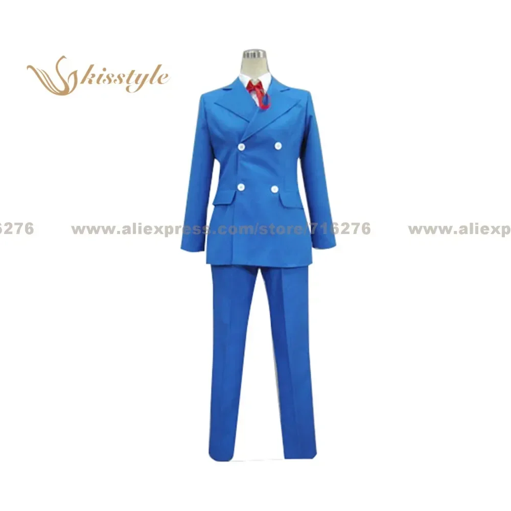 

Kisstyle Fashion Ace Attorney Kristoph Gavin Blue Uniform COS Clothing Cosplay Costume,Customized Accepted