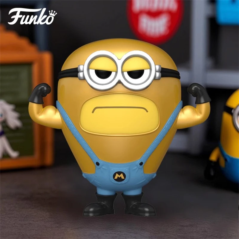 

Genuine Edition FUNKO POP《Despicable Me 4》Minions，Dave，Gus，Jerry Anime Desktop Decoration Ornament Model Toys Collectible Model
