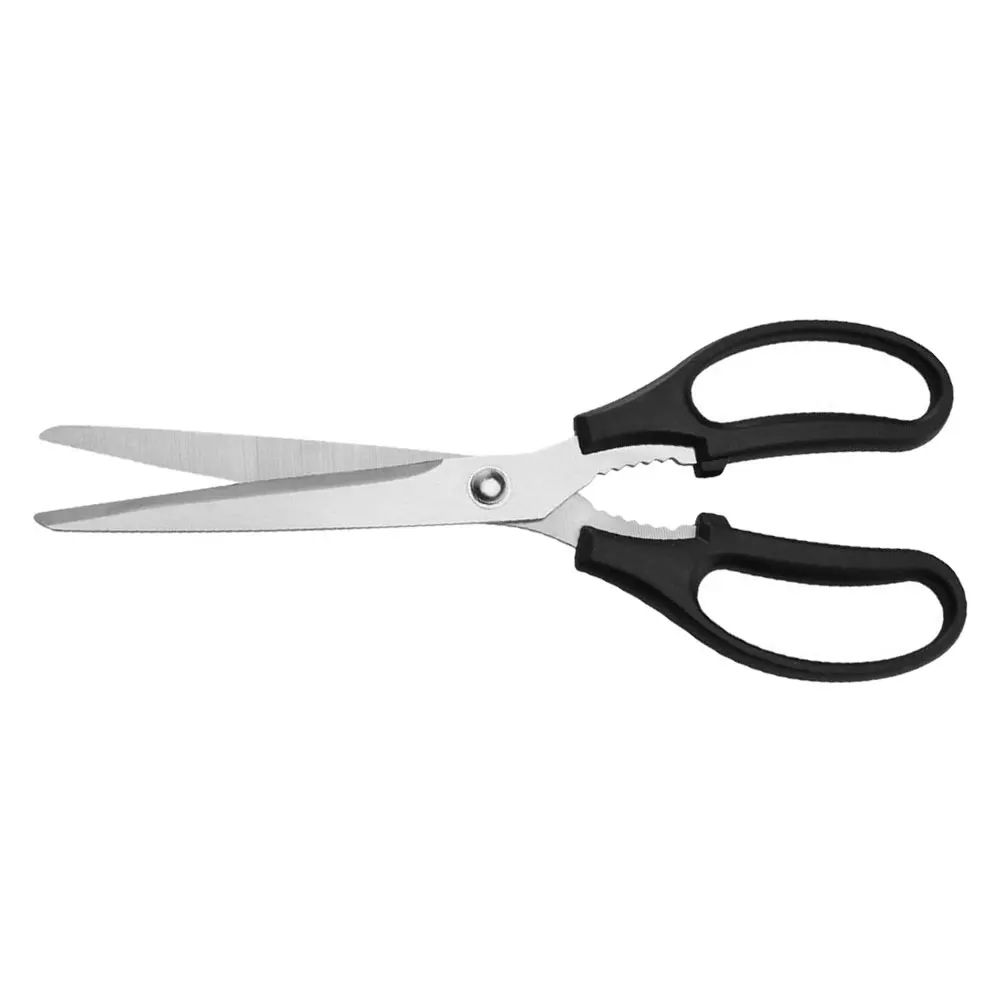 

Rustless Food Scissor Multifunctional Kitchen Shears Ultra Blades Cutting Kimchi Meat BBQ Seafood Shell Stainless Steel Long