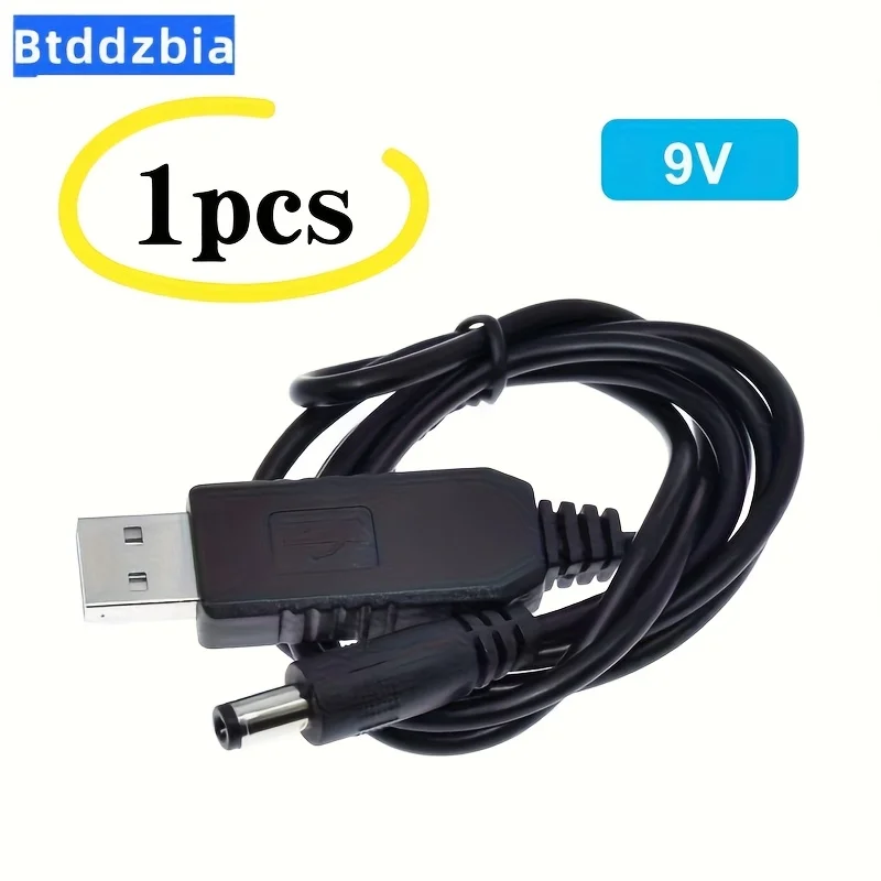 USB power boost line DC 5V to DC 9V / 12V Step UP Module USB Converter Adapter Cable 2.1x5.5mm Plug - view 3
