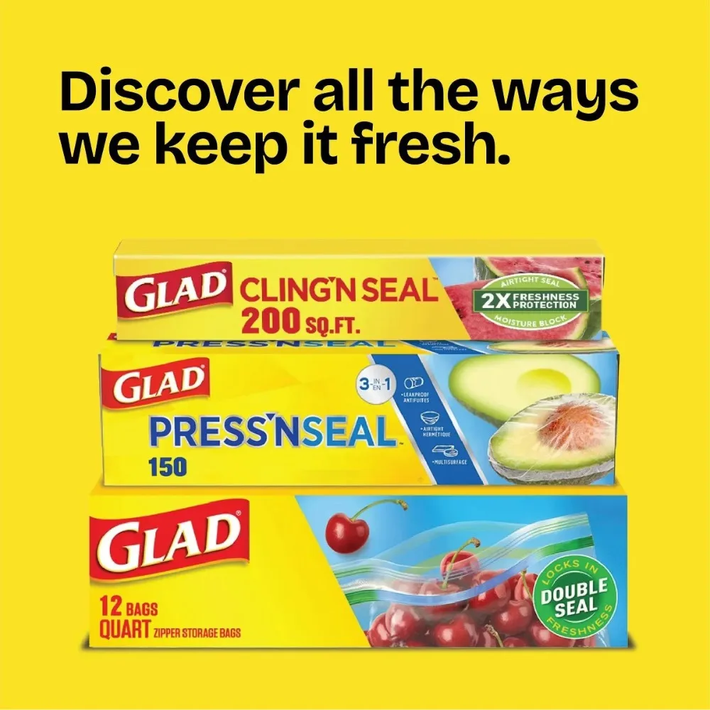 Cling Wrap - 300 sq ft: BPA-Free, Self-Stick, Multipurpose