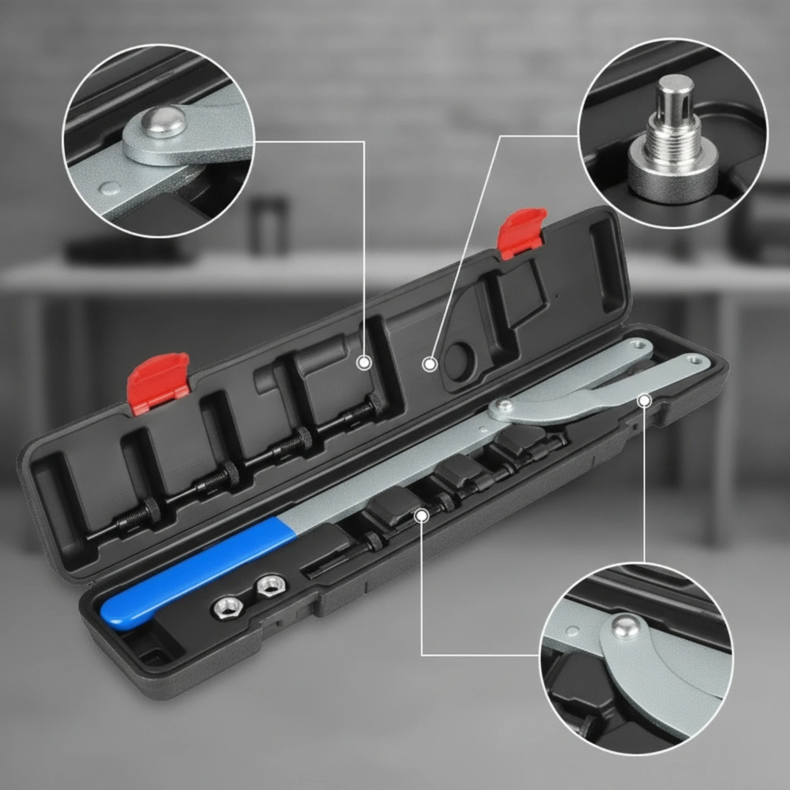 Camshaft Pulley Holder Long-Re - огляд і ціна Wrench Set