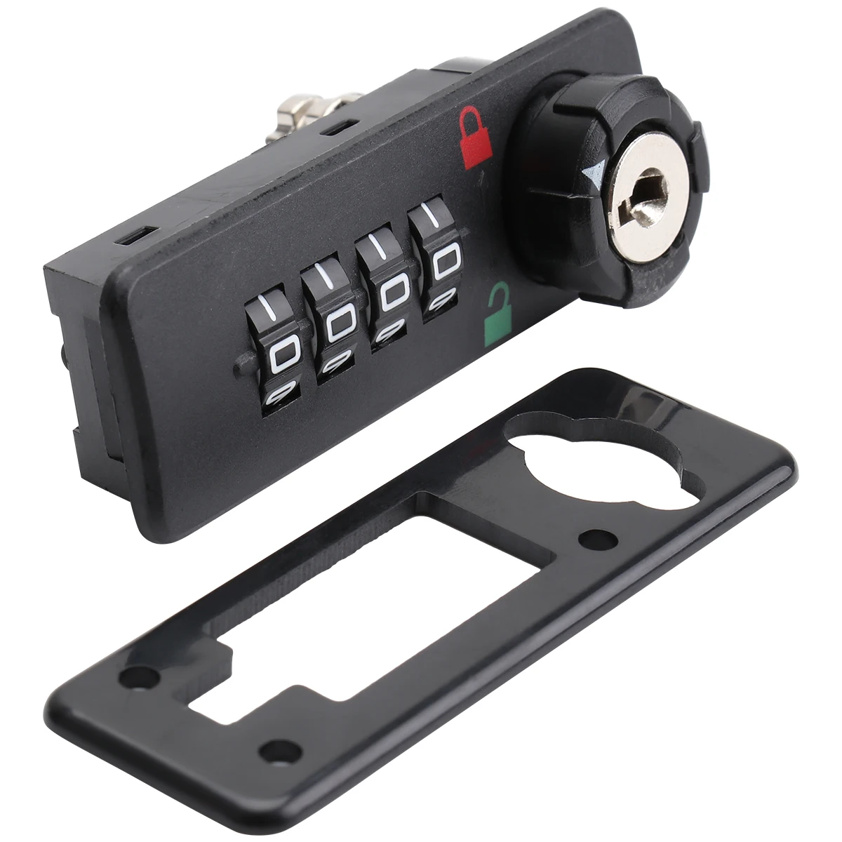 

4 Digital Code Lock Plastic Durable Secure Storage Mechanical Combination Coded Locks for Mailbox Cabinet Wardrobe Drawer