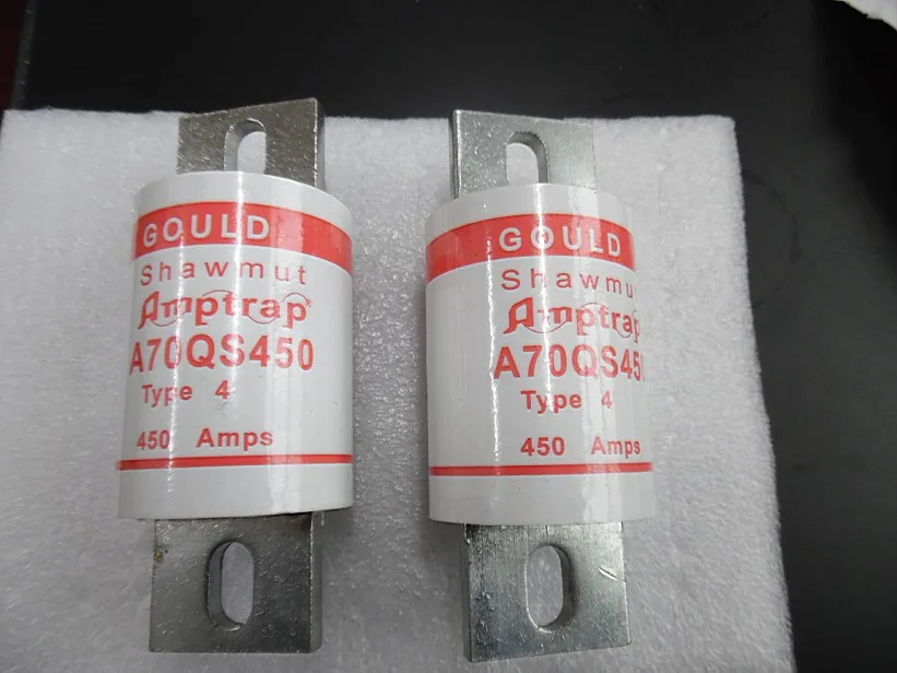 Fuses: A70QS450-4 450A 700V / A70QS500-4 500A 700V aR