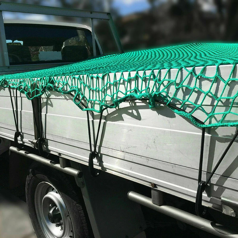 Car Universal Green Truck Cargo Accessories Roof Polyethylene Professional Trailer Net Extend Mesh Cover Luggage Strong