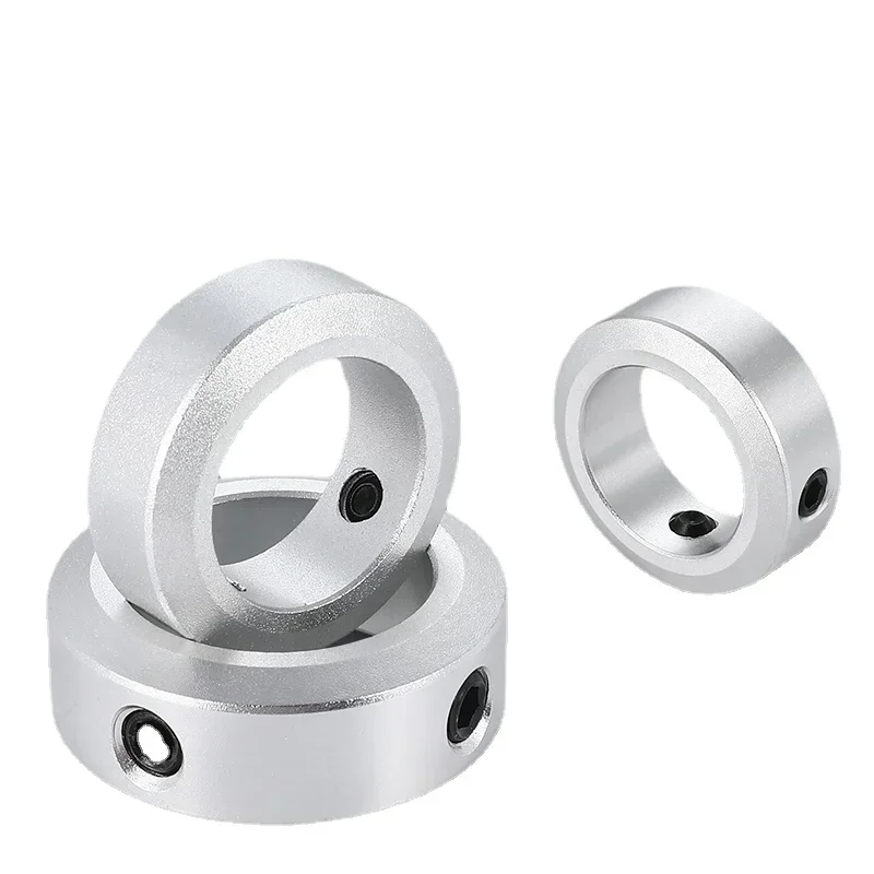 8PCS Retaining Ring Stop Screw Type Retaining Ring Shaft Retainer Locator SCCAW Aluminum Alloy Limit Rings SCCAW8  ID 8-40mm