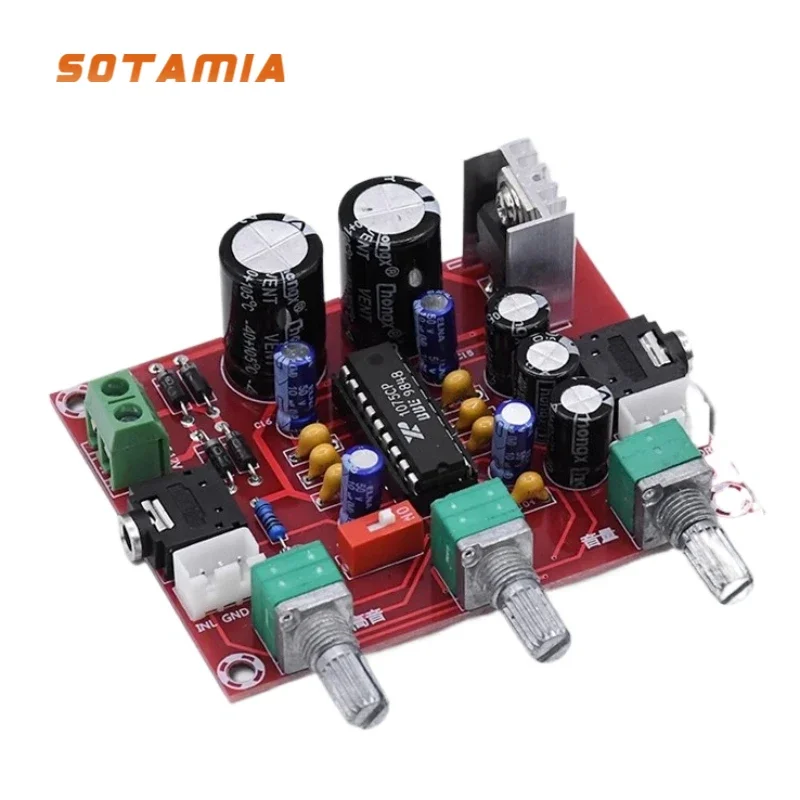 

SOTAMIA XR1075 Усилитель мощности Предусилитель Аудио Тональная плата BBE Fever Тональная плата Домашний кинотеатр Плата регулировки тона высоких частот