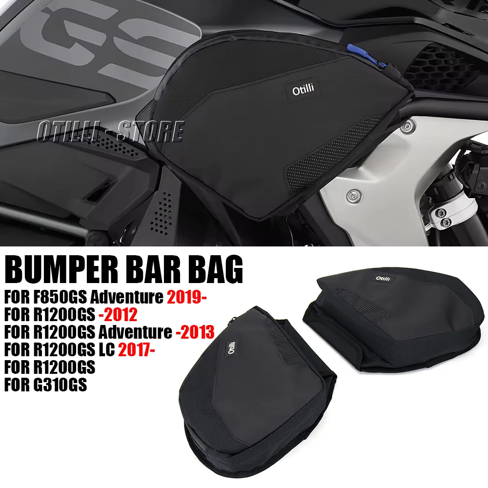 

Bumper Frame Crash Bars Bags Repair Tool Placement Waterproof Bag Package For BMW F850GS ADV R1200GS Adventure LC R1250GS G310GS