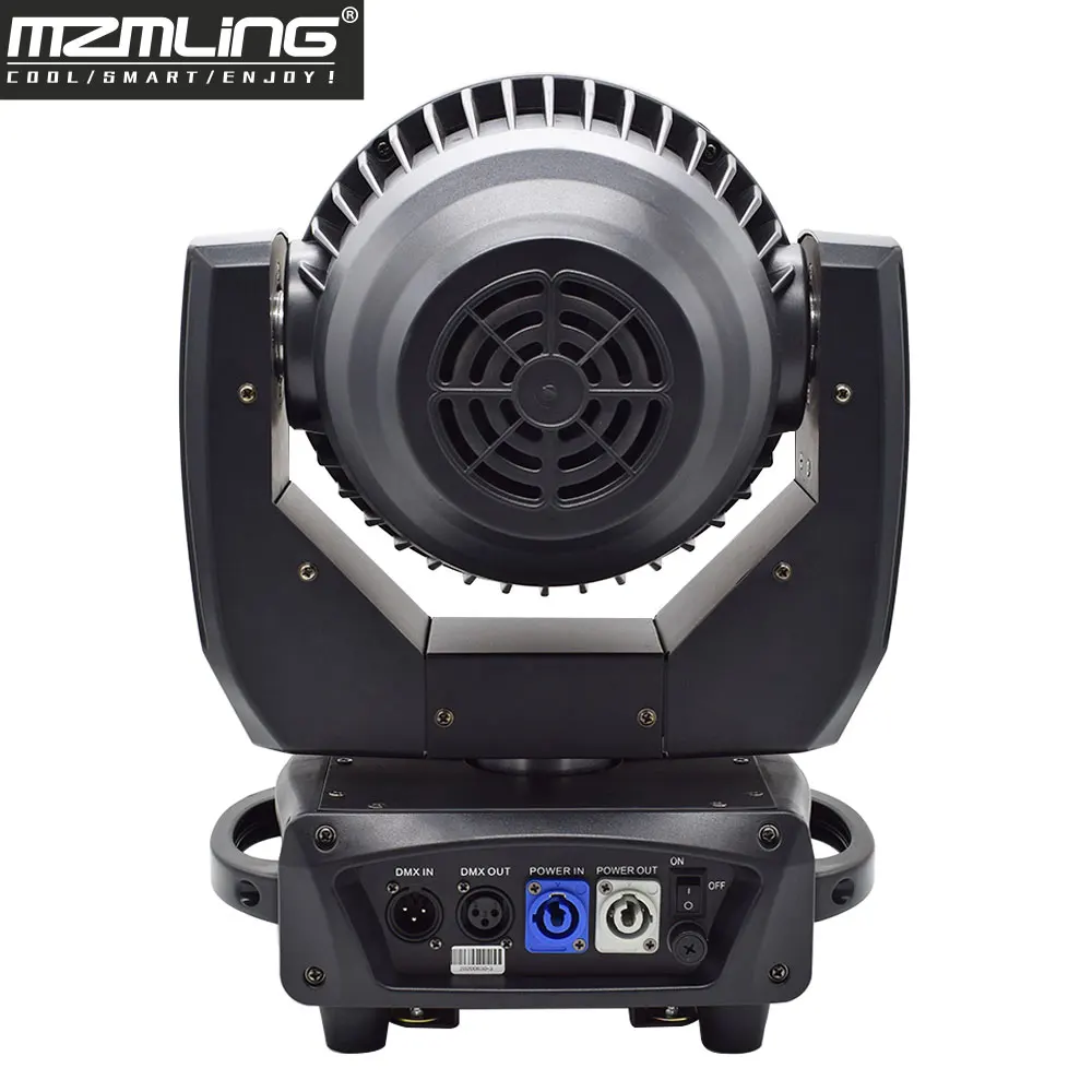 Spedisci dal magazzino locale 19x15w RGBW 4in1 Luce di lavaggio/zoom con controllo ad anello DMX512 Luce a testa mobile DJ/Bar Luce da palco