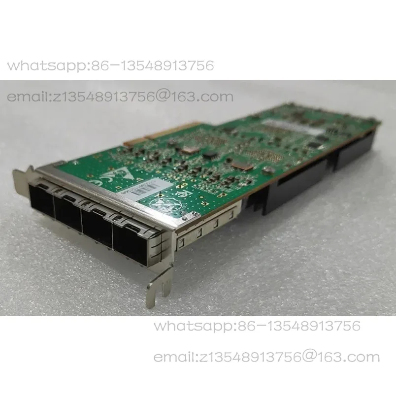 X520-DA4 PE310G4SPI9L 82599ES four-port 10 Gigabit optical port network interface card full height stopper