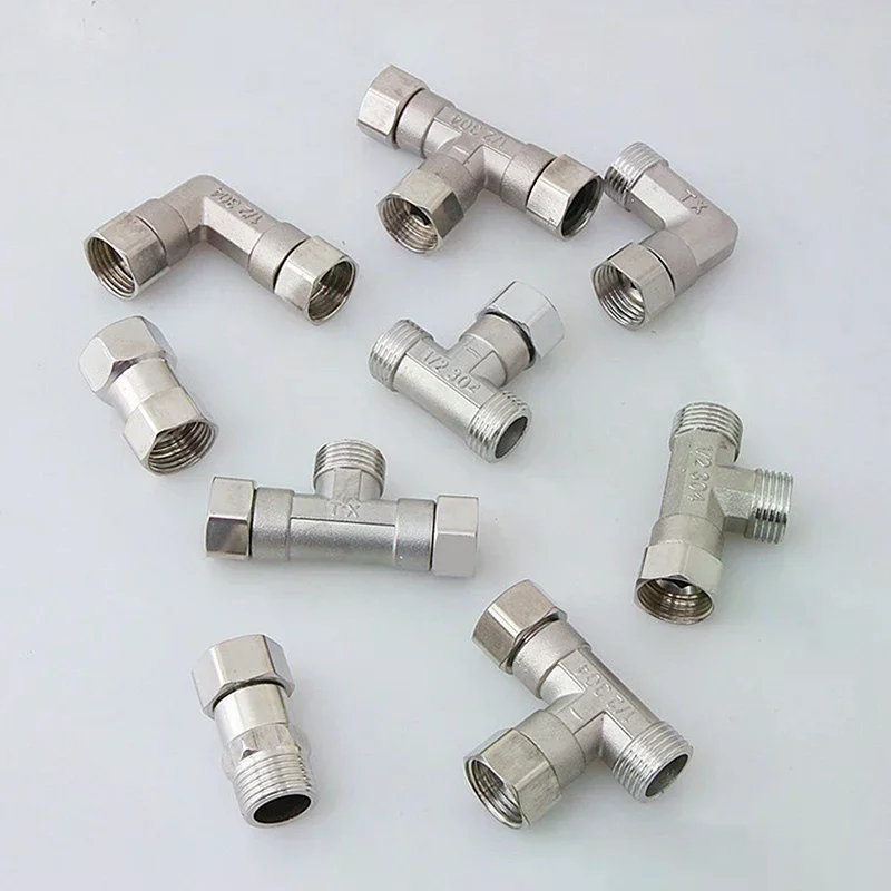Stainless Steel T Adapter G1/ 2