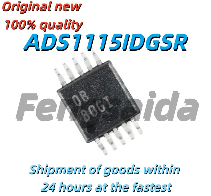 (5-10pcs)100% New ADS1115IDGS ADS1115 ADS1115IDGSR MSOP-10 Chipset
