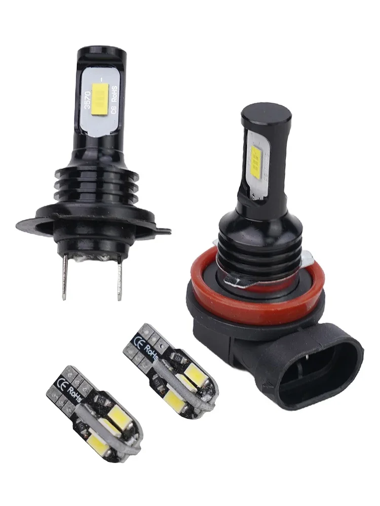 4pcs Motobike LED Bulbs H7 H11 T10 DC 12V-24V 6000K For Suzuki GSXR 600 750 LED Headlight Parking Light Bulbs Set Moto Light - view 3