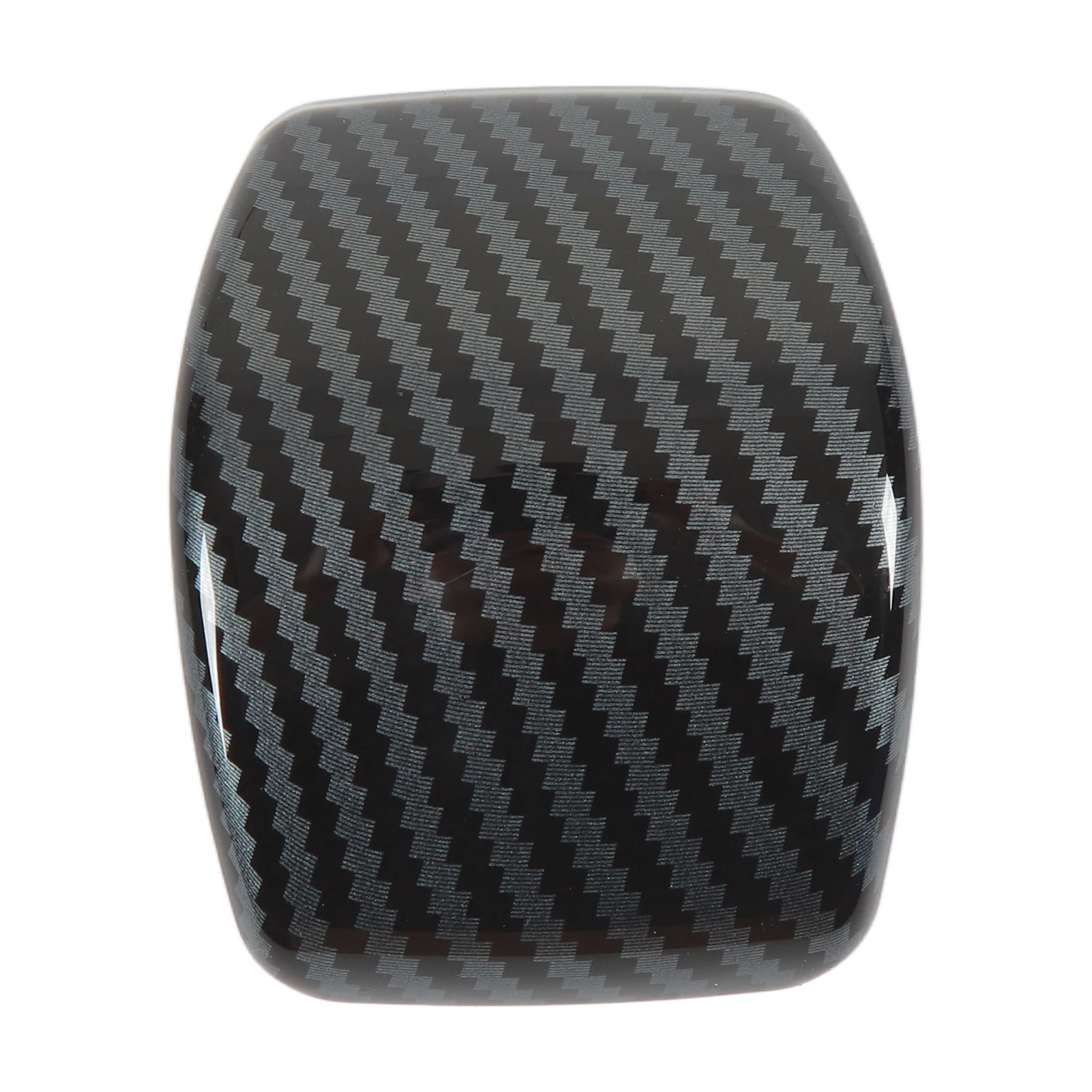 

Gear Shift Head Sticker Gear Shift Knob Cover Carbon Fiber Pattern Protective Shift Head Sticker Replacement for Land Cruiser Lc