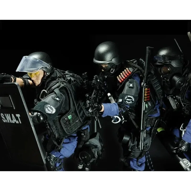 1/6 スケール SWATS シミュレーションチーム警察軍事 Assualter ブリーチャーポイントマン兵士モデル 12 インチ玩具フィギュア関節玩具