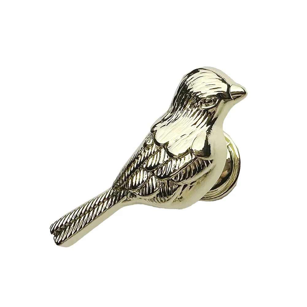 1pc Metal Drawer Cabinet Door Handle Knobs Bird Shaped Furniture Cupboard Pull Handles Zinc Alloy Door Knobs Hardware Accessory