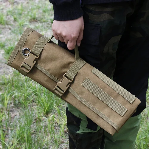 Imagen 2 del producto Estera de tiro táctica al aire libre, estera de entrenamiento para acampar, almohadilla de picnic plegable multifunción a prueba de humedad, impermeable de doble cara