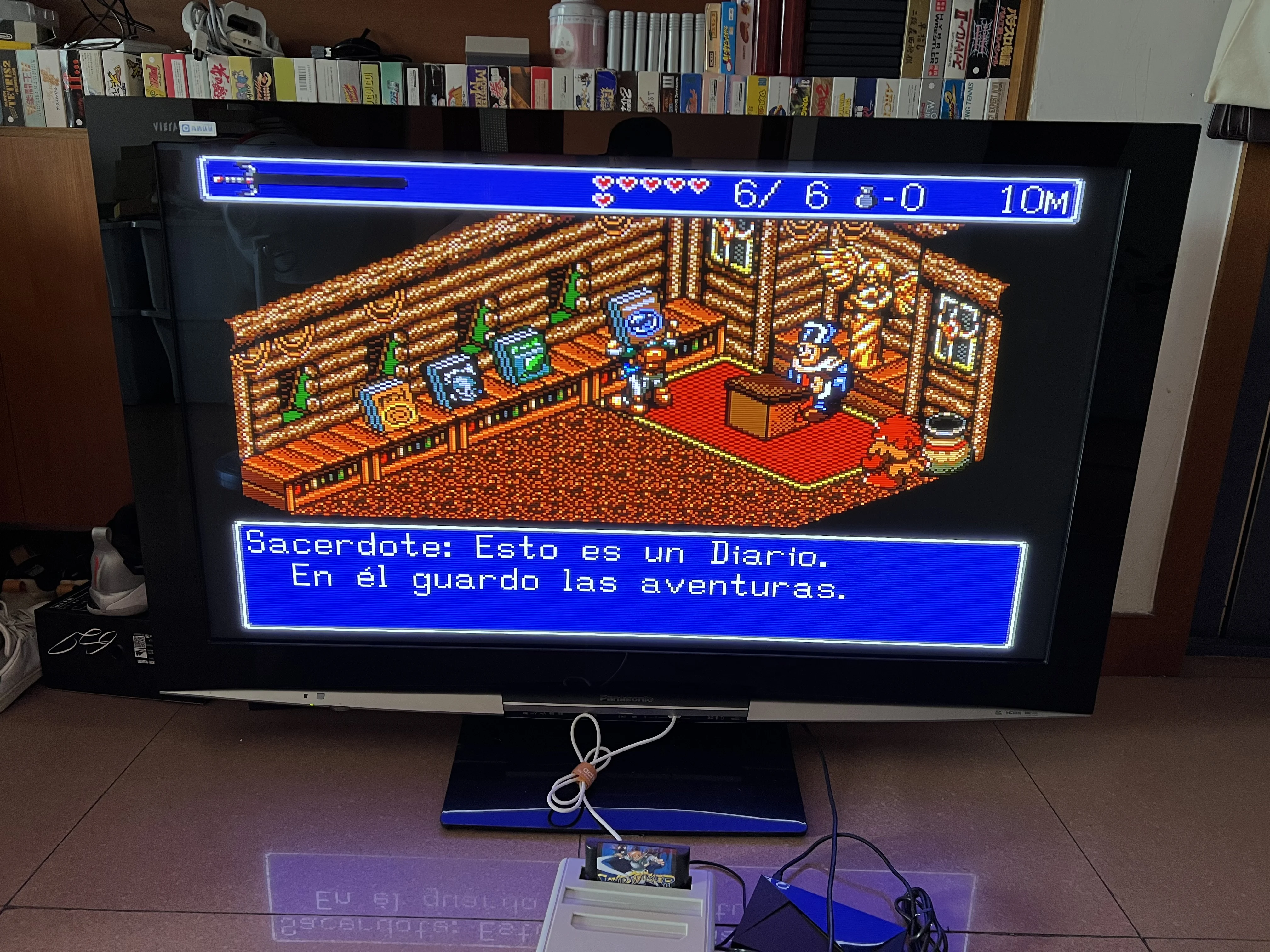 MD Trò Chơi: LandStalker (Châu Âu PAL Phiên Bản!!!!!! Ngôn Ngữ Tây Ban Nha!!)