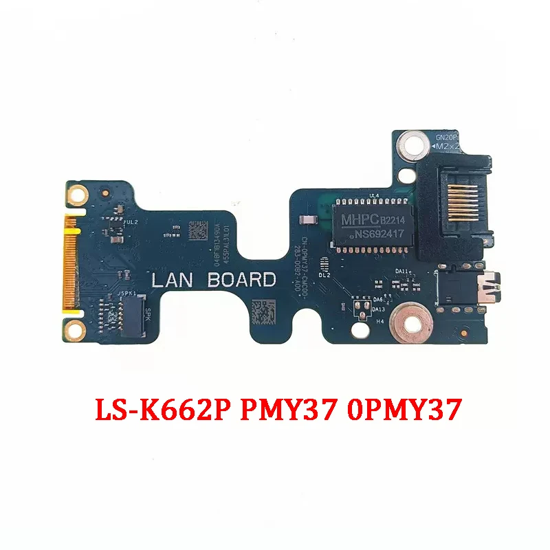 

NEW Genuine LAPTOP Replace Audio RJ45 Board For Dell G15 5510 5511 GDL55 LS-K662P PMY37 0PMY37