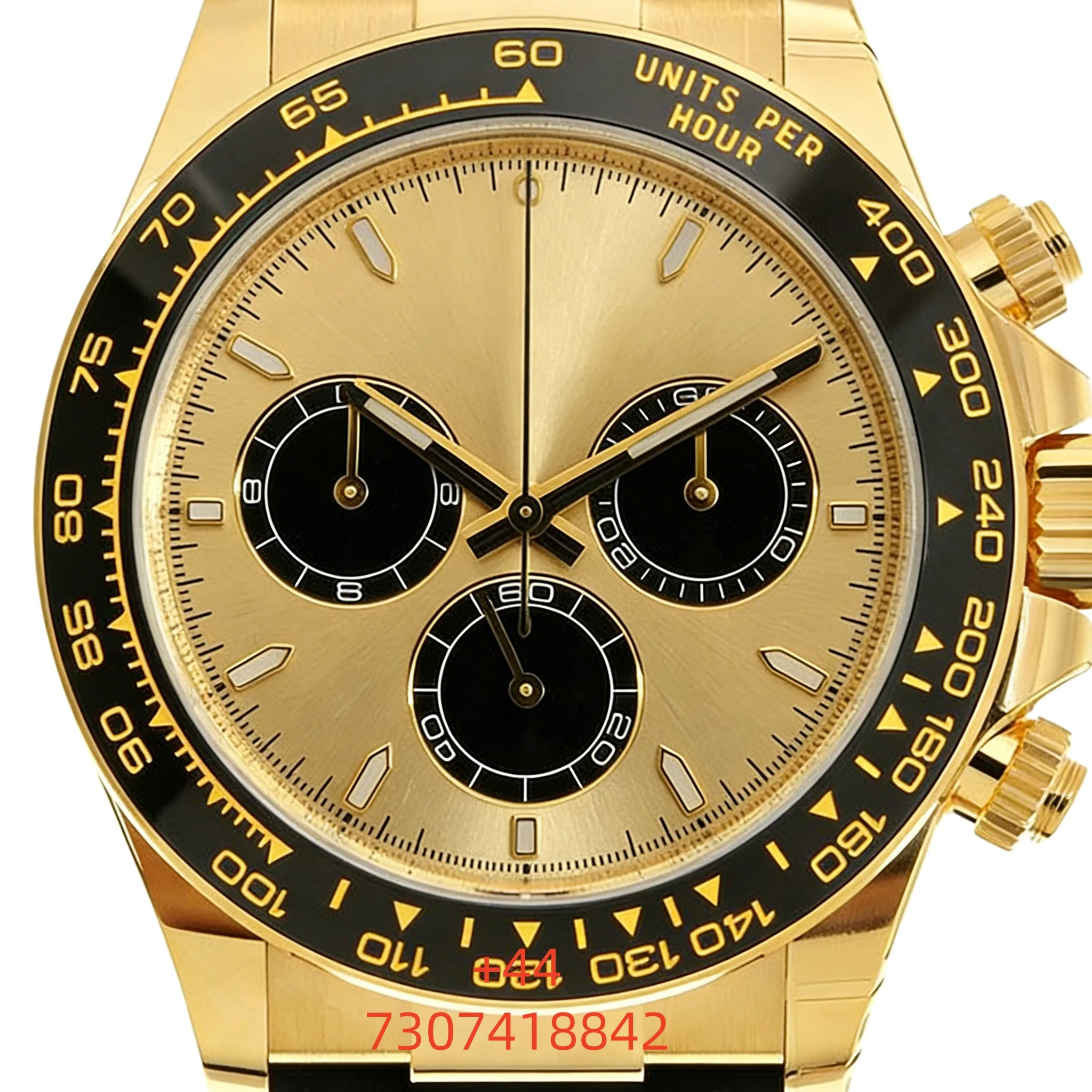 

Индивидуальные часы 40 мм с механизмом 4131 PPF Factory 324SC, высочайшее качество, светящиеся стрелки, сапфировое стекло, механические часы