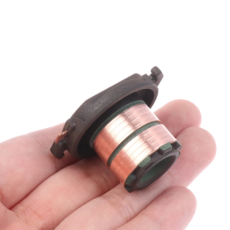 1PC Electrical Equipment Generator Collector JDH-007-2 Copper Head Slip Ring Generator Copper Ring 23.2x13.5x7.7(30.5)mm 2 Ring