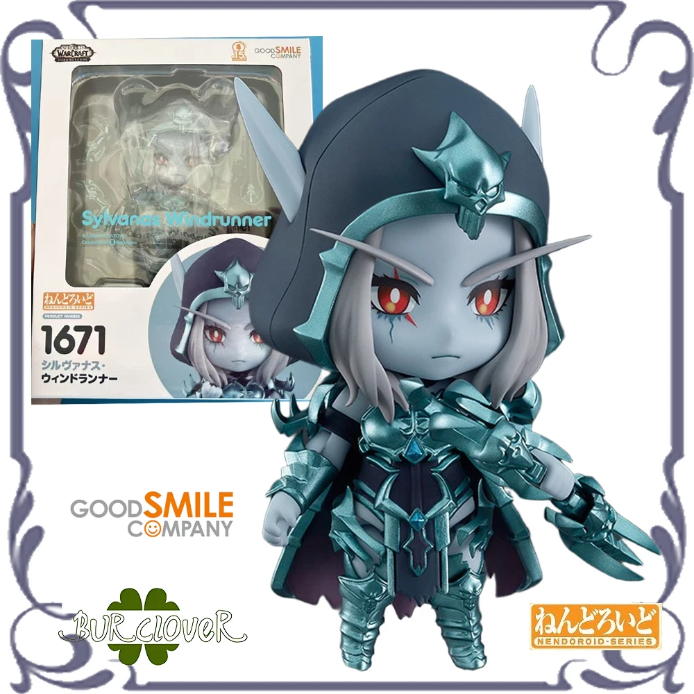 

Genuine Original GSC Nendoroid No.1671 Sylvanas Windrunner Anime Figure Collectibles And Decorative Items Children's Gifts