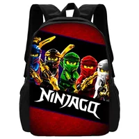 Child School Cool Game NinjagoS-Backpack with Lunch Bags ,Pencil Bags ,School Bags for Boys Girls Best Gift 2