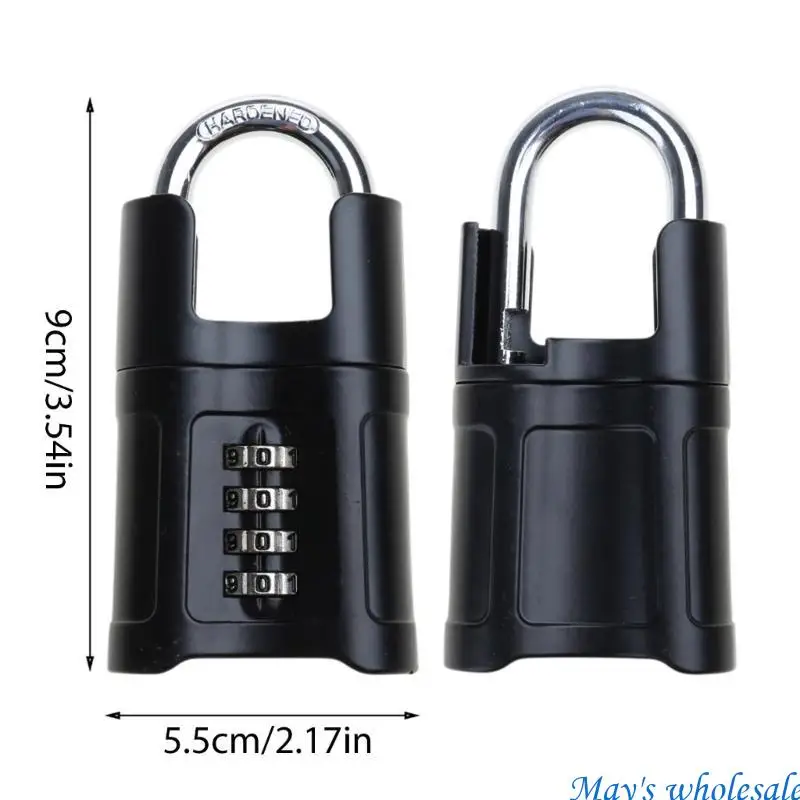 사물함, 울타리, 케이스, 창고 내구성 448A용 4자리 조합 잠금 보안 자물쇠