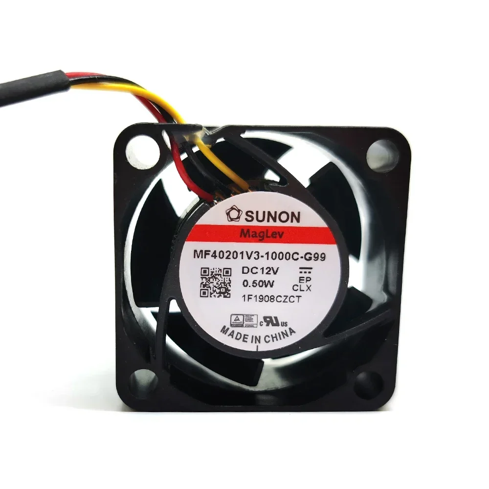 

+Новинка для Sunon MF40201V3-1000C-G99 4 см кулер 40 мм 4020 40X40X20 мм охлаждающий вентилятор DC12V 0,5 Вт 3 провода линии