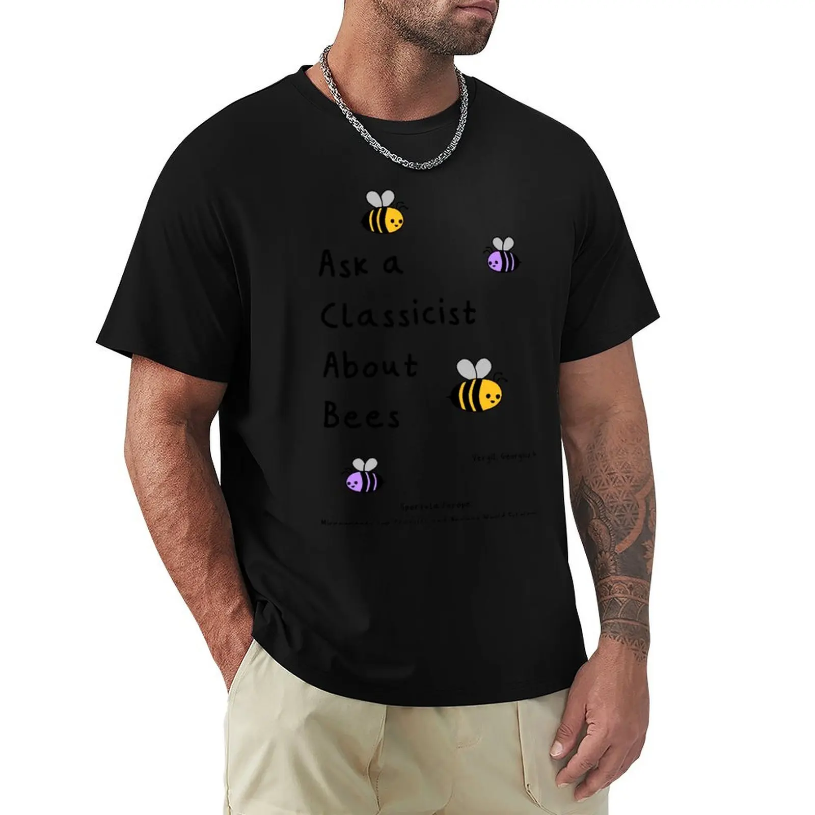 Vergil Georgics 4 T-Shirt Breathable Mesh Panel T-Shirt