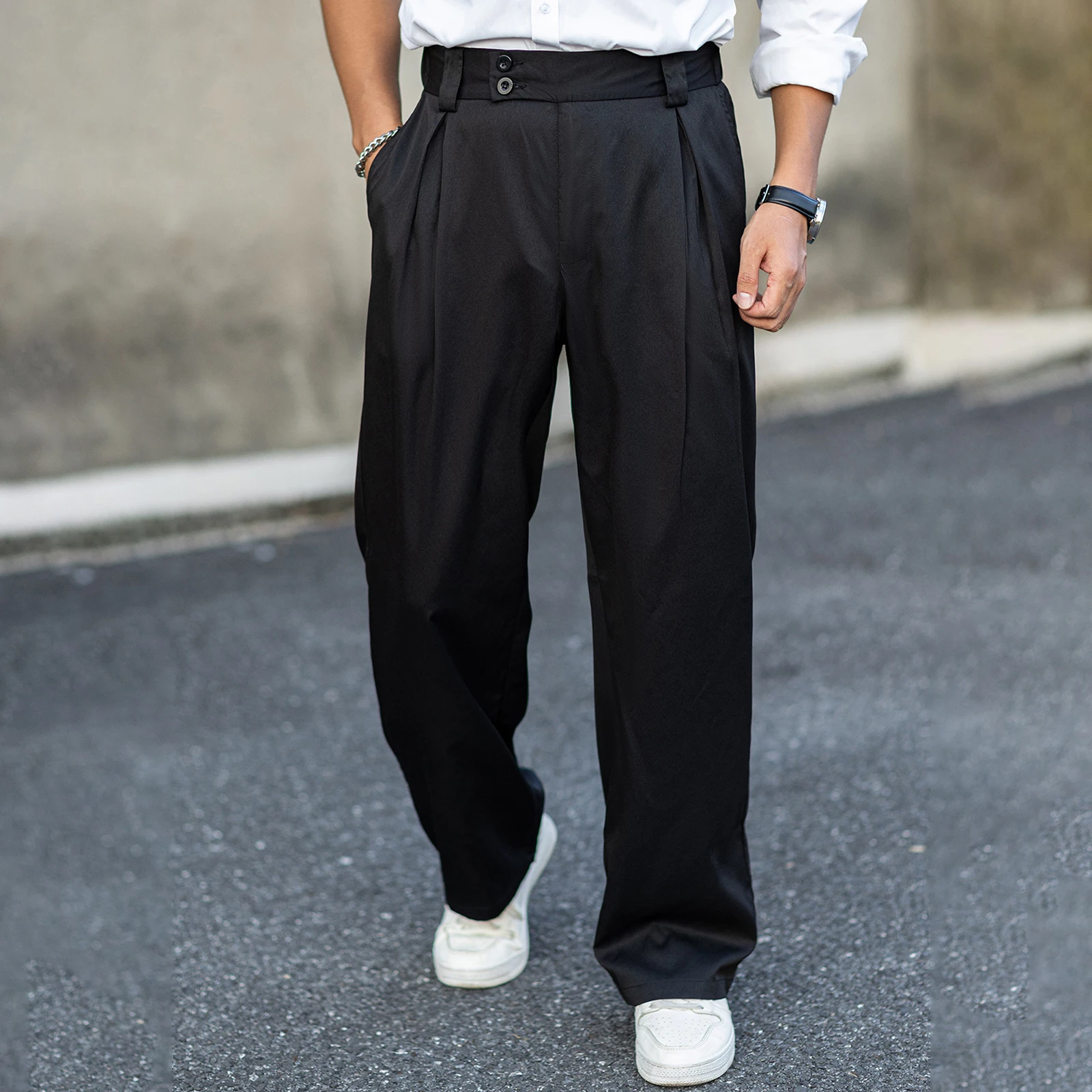 2026 กางเกงเดรสขากว้างสำหรับผู - Dress Pant Flat Front บทวิจารณ์และราคา