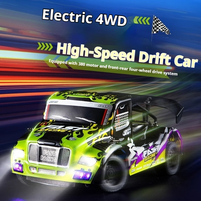 2026 New 1/16 16304 16305 Rc Car 2.4g 4wd High Speed Brushless Motor Racing Drift Vehicle With Night Led For Adult Rc Hobby