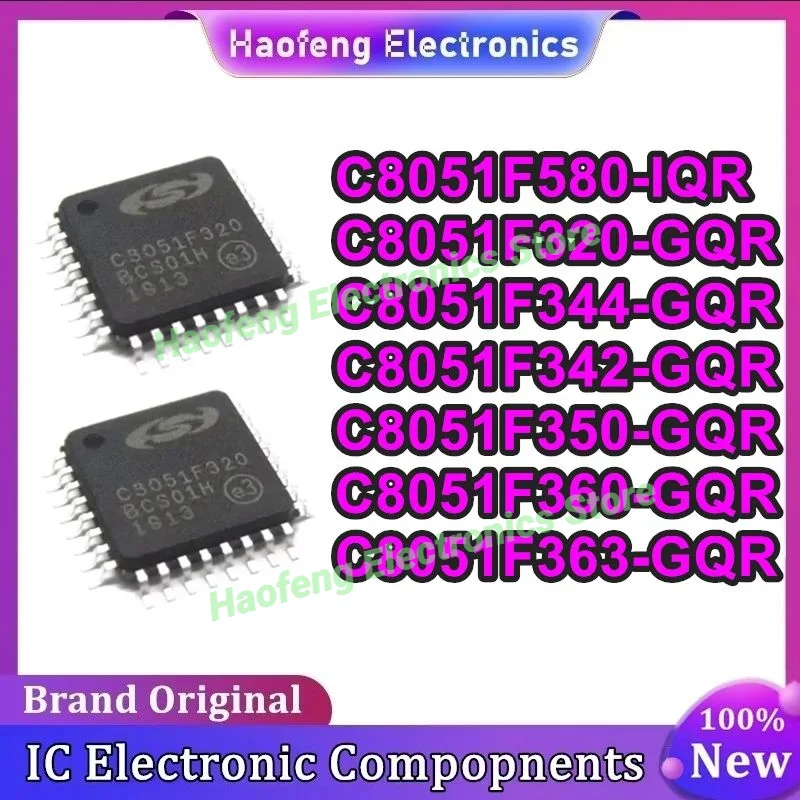 

C8051F580-IQR C8051F320-GQR C8051F344-GQR C8051F342-GQR C8051F350-GQR C8051F360-GQR C8051F363-GQR IC chipset New in stock