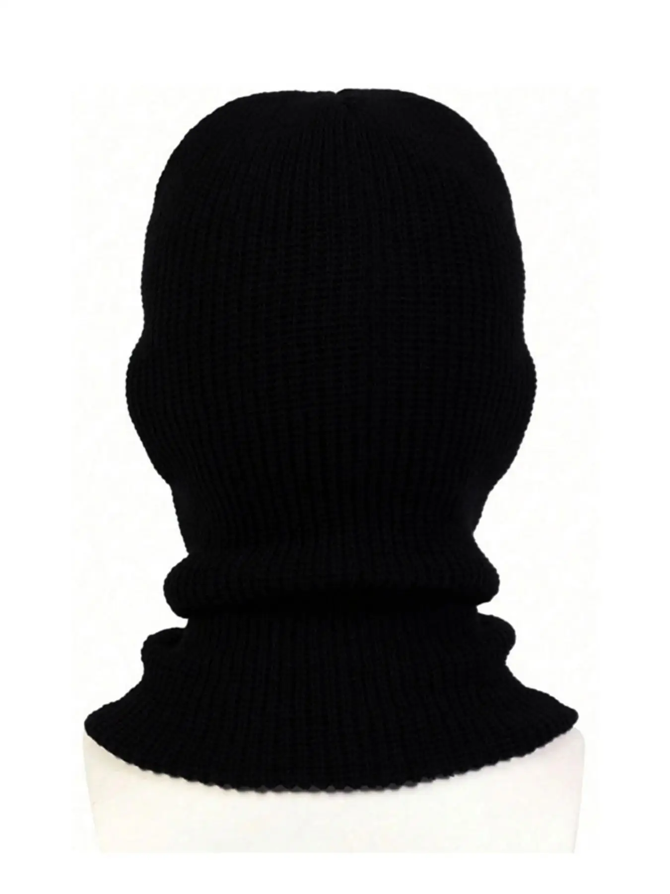 1/2 قطعة 3 حفرة قبعة محبوك كامل الوجه قناع للتزلج الشتاء بالاكلافا الدافئة محبوك قناع الوجه الكامل الرياضة في الهواء الطلق هدية الهالوين #5