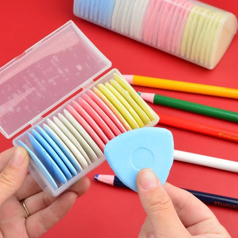 Wielokolorowa kreda krawiecka do tkanin Wymazywalny marker do tkanin Patchwork Wzór odzieży DIY Zestaw narzędzi do szycia Akcesoria do robótek ręcznych